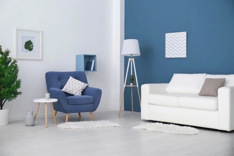 Yeşilova salon iç cephe boyama örneği